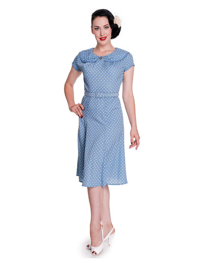 Vintage Kleid blau