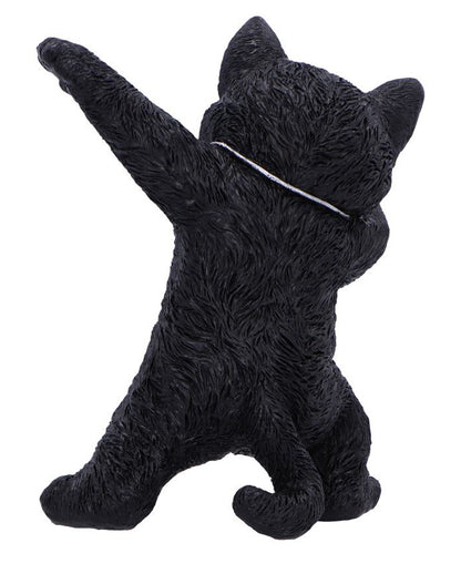 Hex & Flex Schwarze Katzenfigur 13,5cm