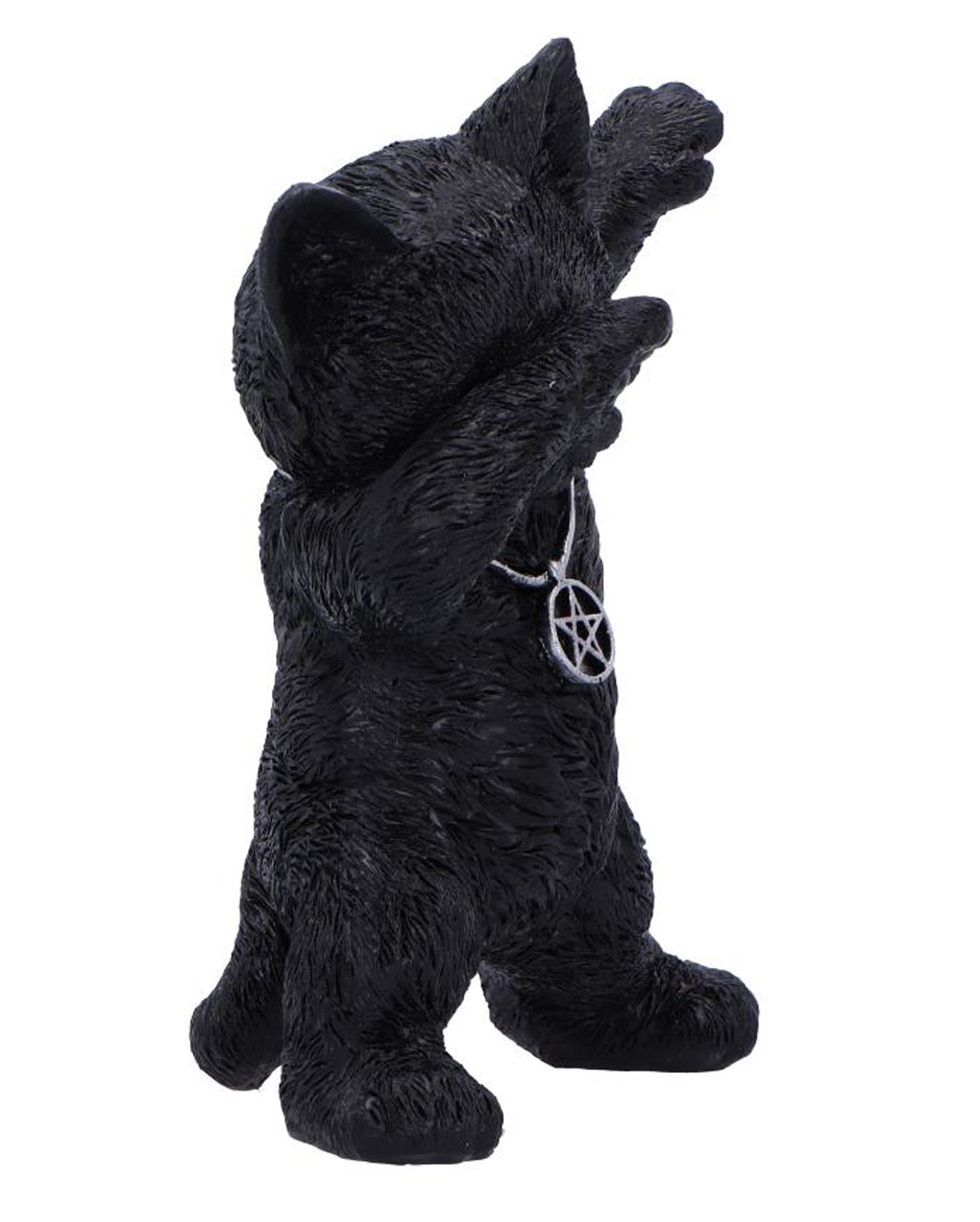 Hex & Flex Schwarze Katzenfigur 13,5cm