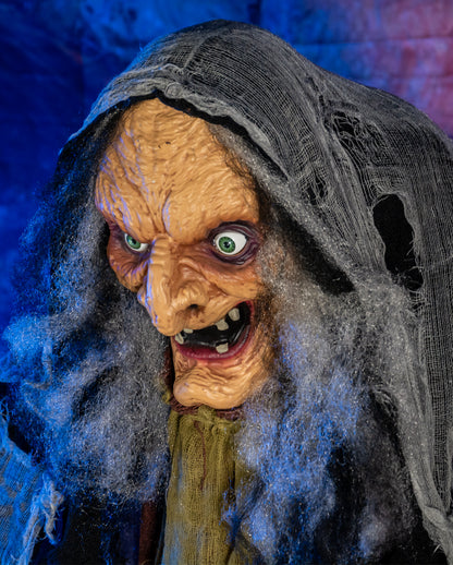 Halloween Animatronic Hexe Nahara 163cm