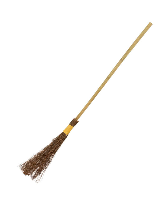 Magischer Hexenbesen aus Naturmaterialien 100cm