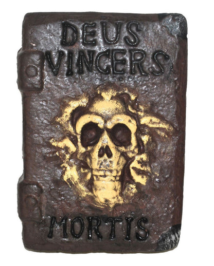 Zauberbuch mit Totenkopf