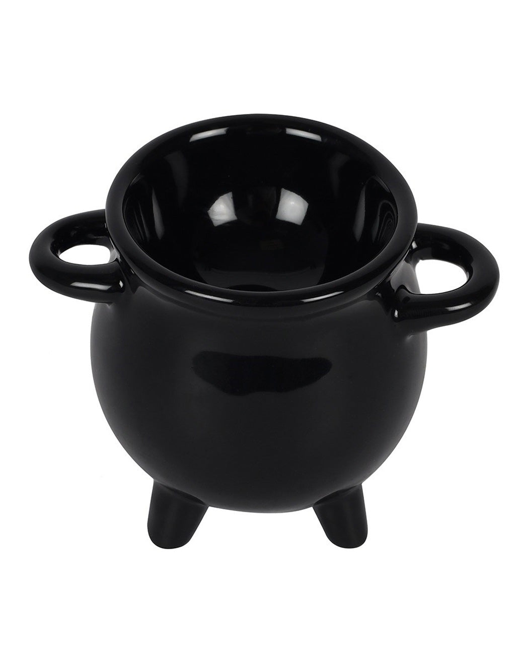 Witch Cauldron With Spoon As Egg Cup