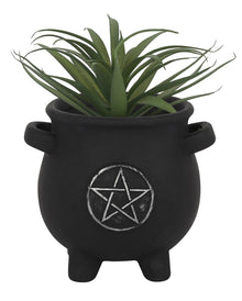Pentagramm Hexenkessel Pflanzenbehälter
