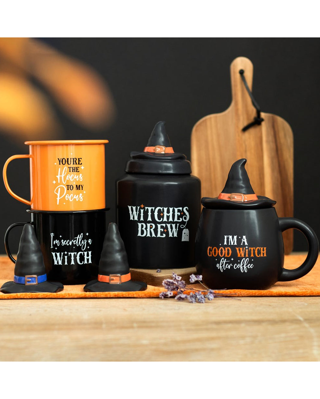 Witch Drink Ceramic Tea Container 18cm