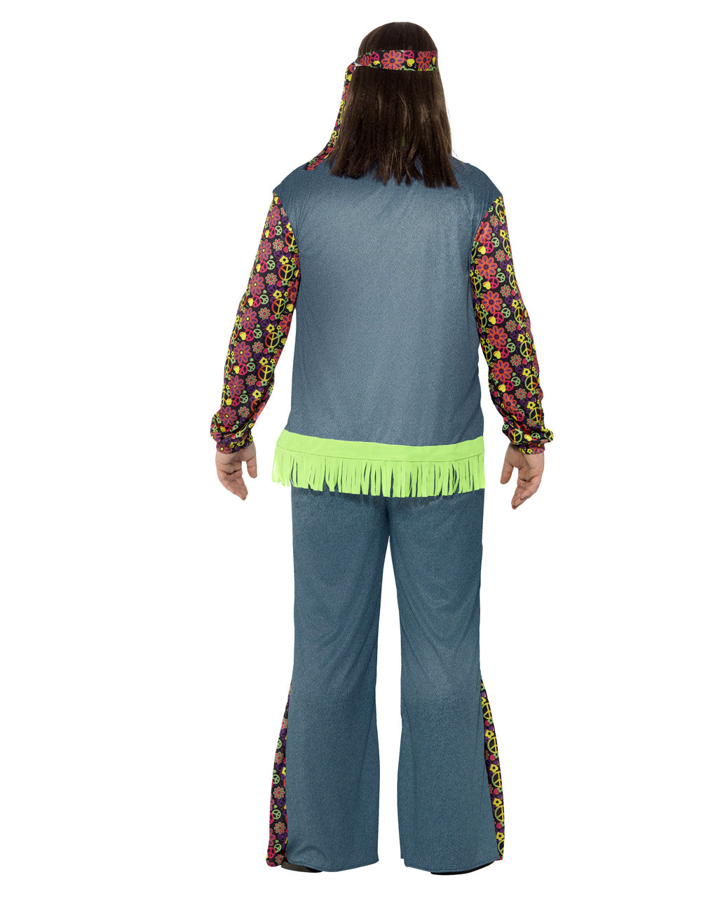 Hippie Herrenkostüm in Plus Size