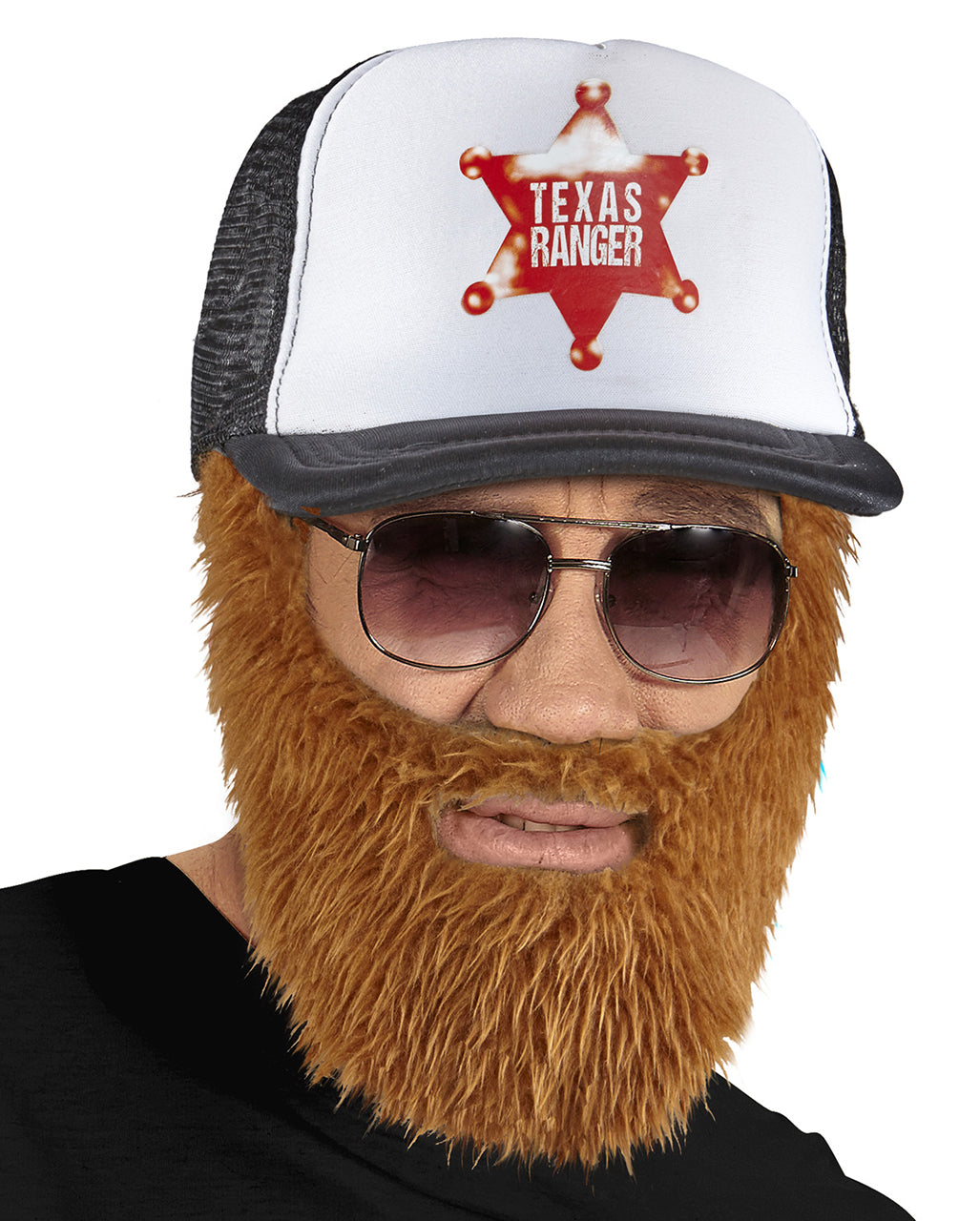 Hipster Basecap mit Bart