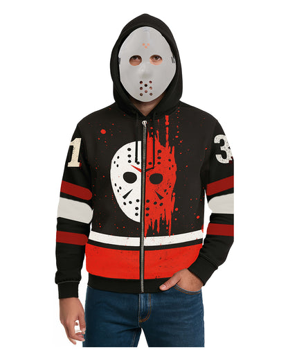 Hockey Killer Men’s Hoodie with Mask