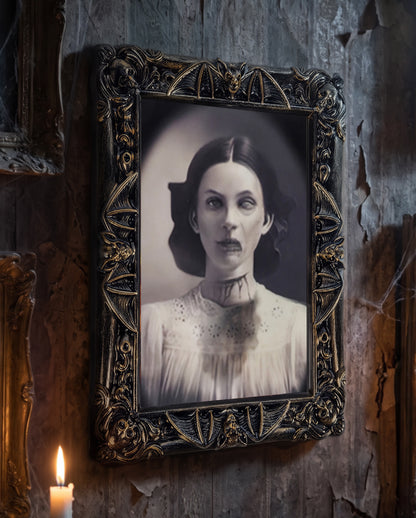 Horrific Aunt Demonica Hologram Portrait 50x39cm
