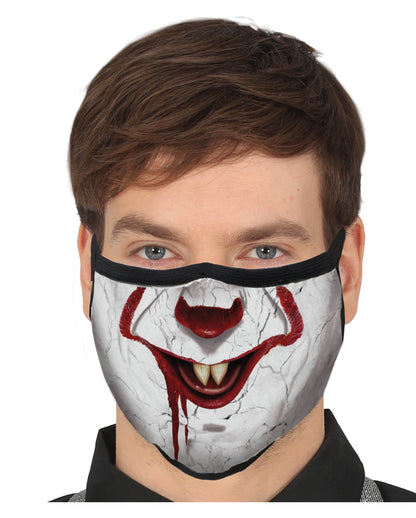 Horror Clown 3 Layer Everyday Mask