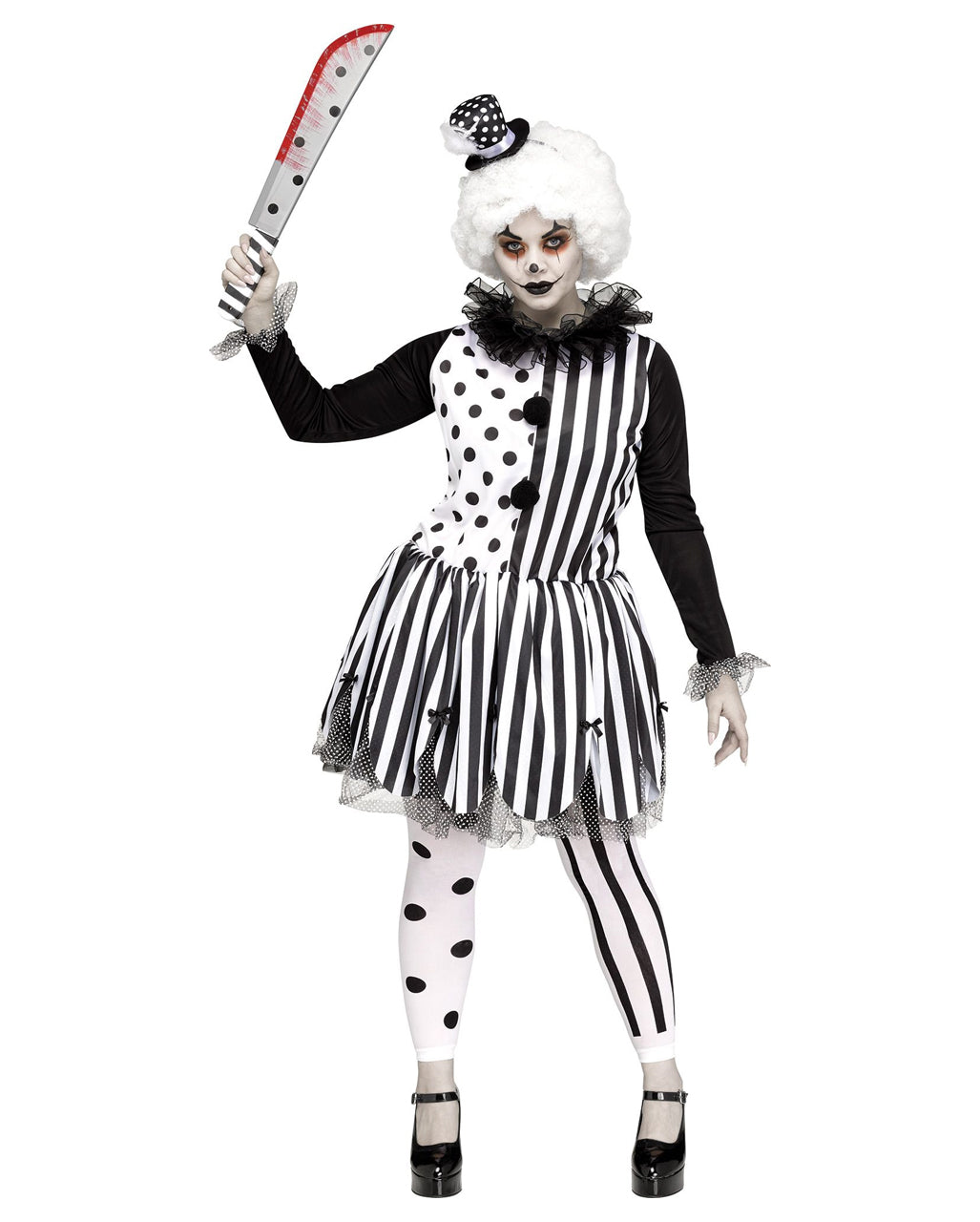 Killer Clown Damenkostüm
