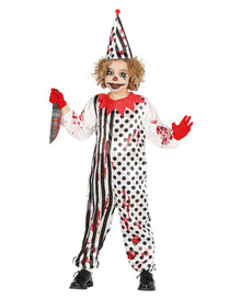 Killer-Clown Kinderkostüm