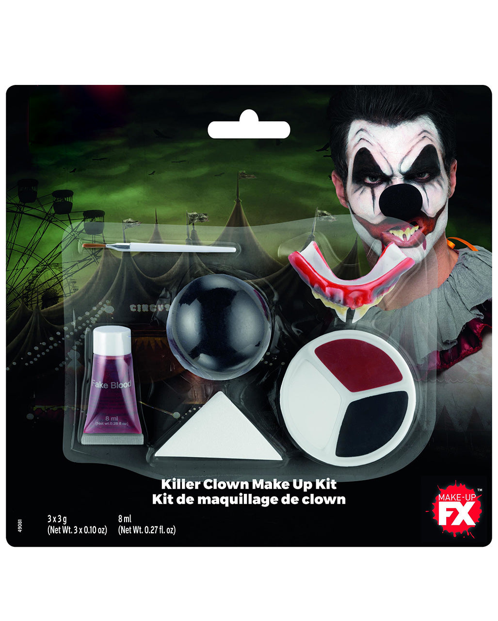 Horror Clown Make-Up Set