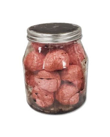 Horror Vorratsglas mit Gehirnen