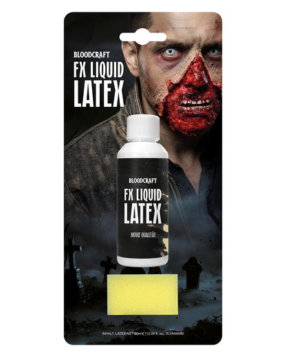 Bloodcraft FX Liquid Latex 60ml & Schwamm