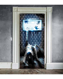 Horror Fernseher Türdeko 80x180cm