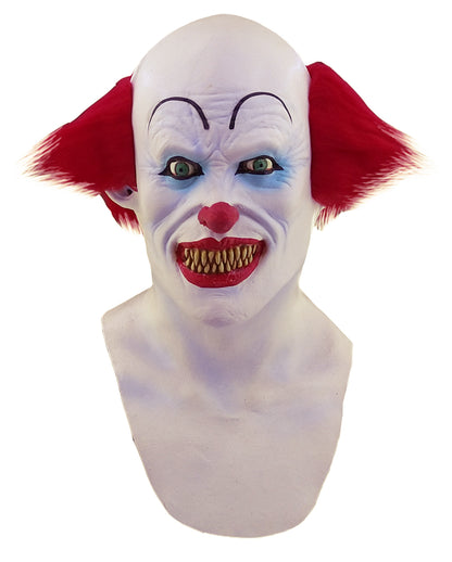 Halloween Clown-Maske mit Brust