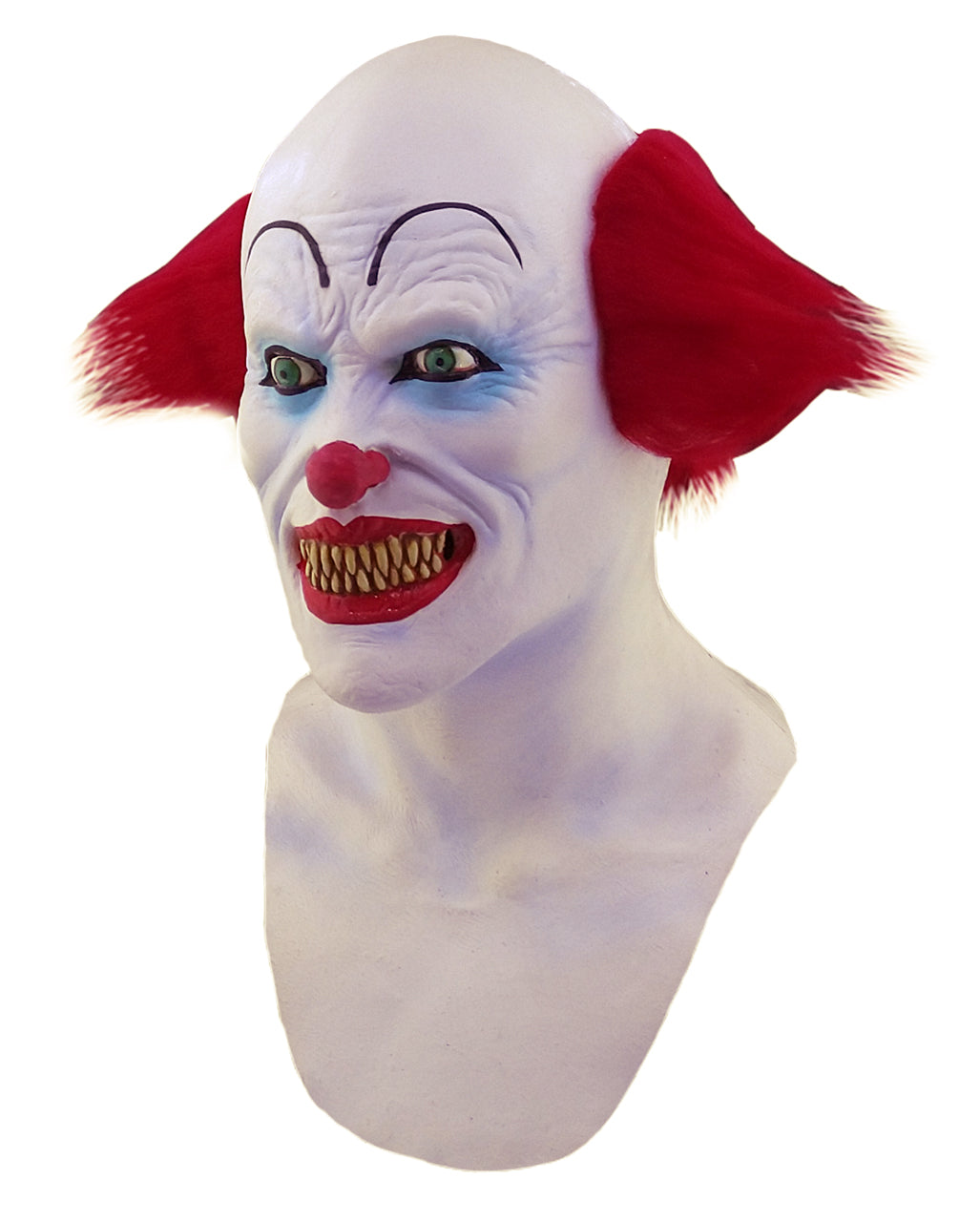Halloween Clown-Maske mit Brust