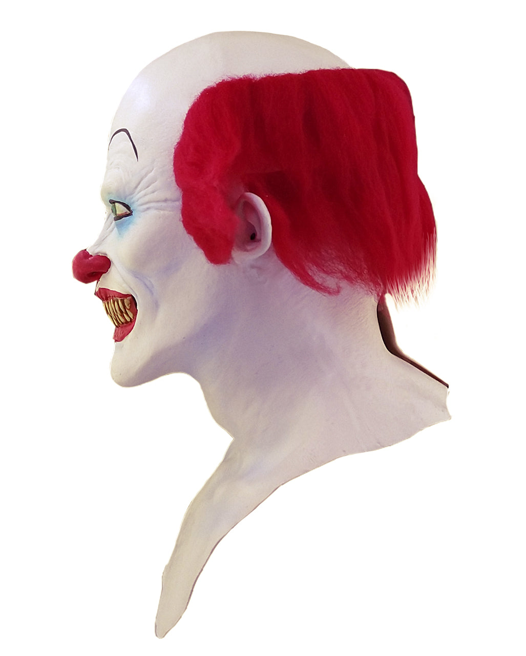 Halloween Clown-Maske mit Brust