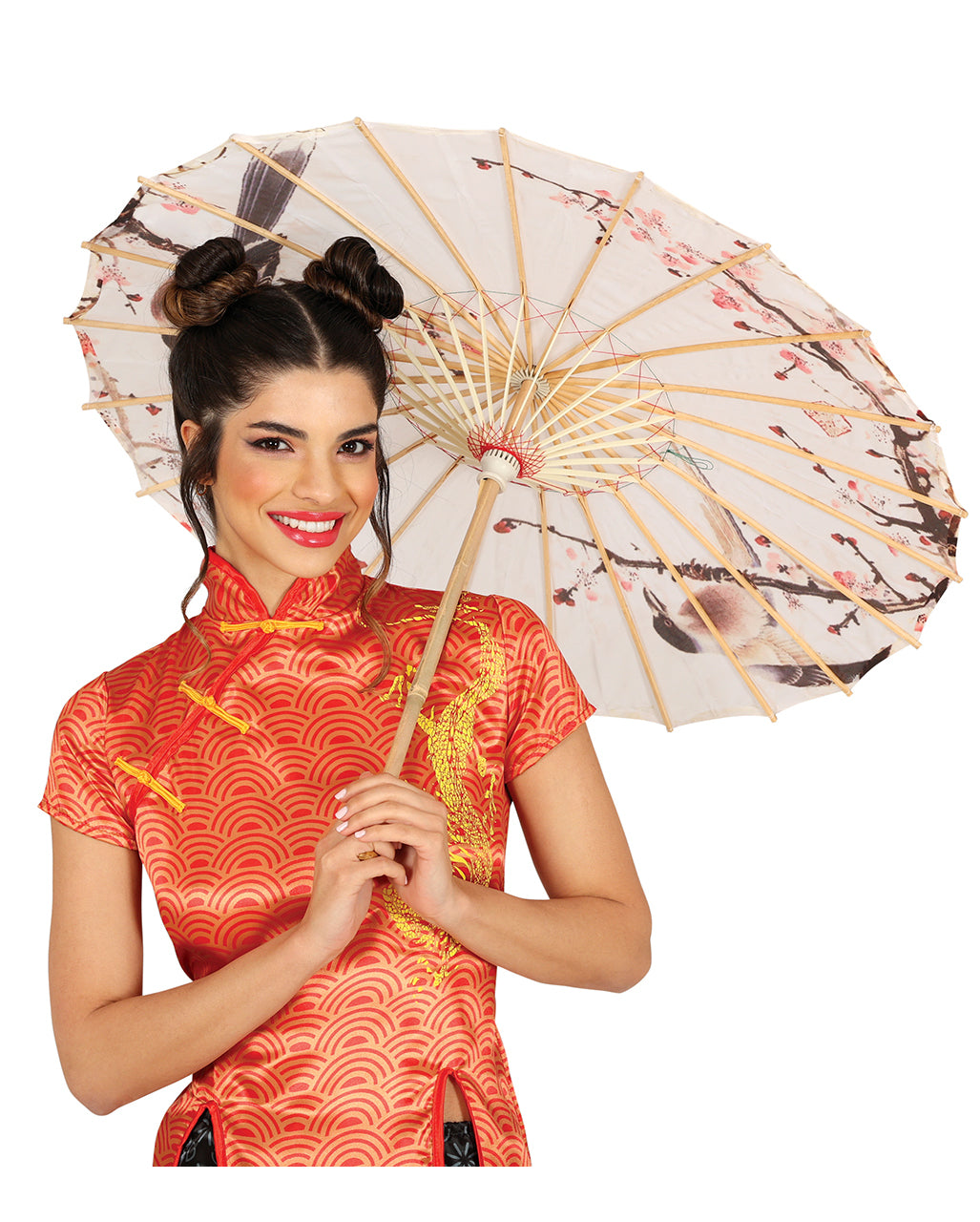 Reispapier Sonnenschirm asiatisch