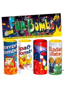 Tischfeuerwerk Fun Bombs 4er Set