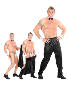 Man Stripper Hose mit Klettverschluß