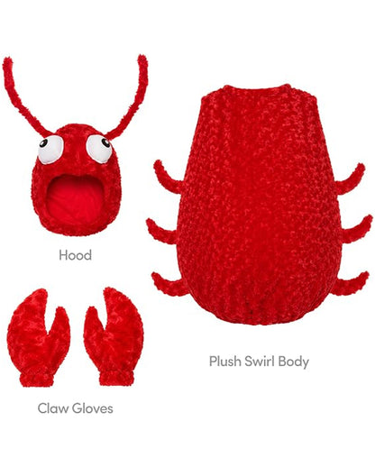 Lobster Plush Toddlers Costume