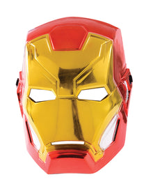 Metallic Iron Man Maske für Kinder
