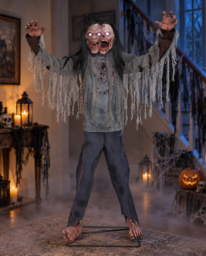 Jack & Jill Zombie Zwillinge Halloween Animatronic 182cm