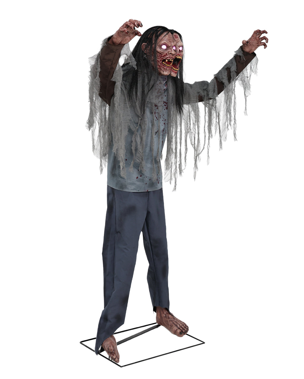 Jack & Jill Zombie Zwillinge Halloween Animatronic 182cm
