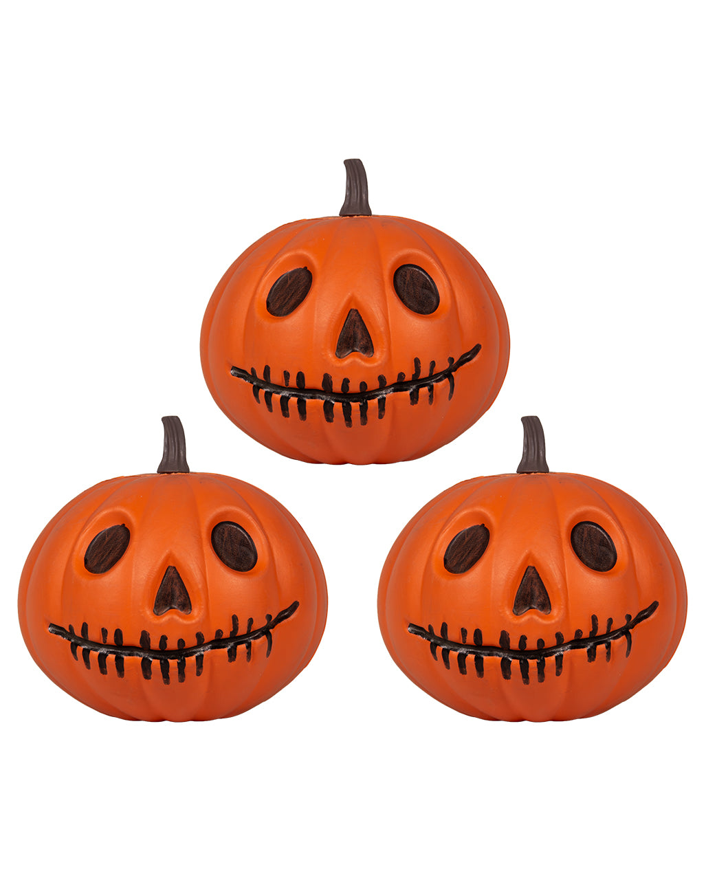Jack O'Lantern Kürbis Deko 3er Set