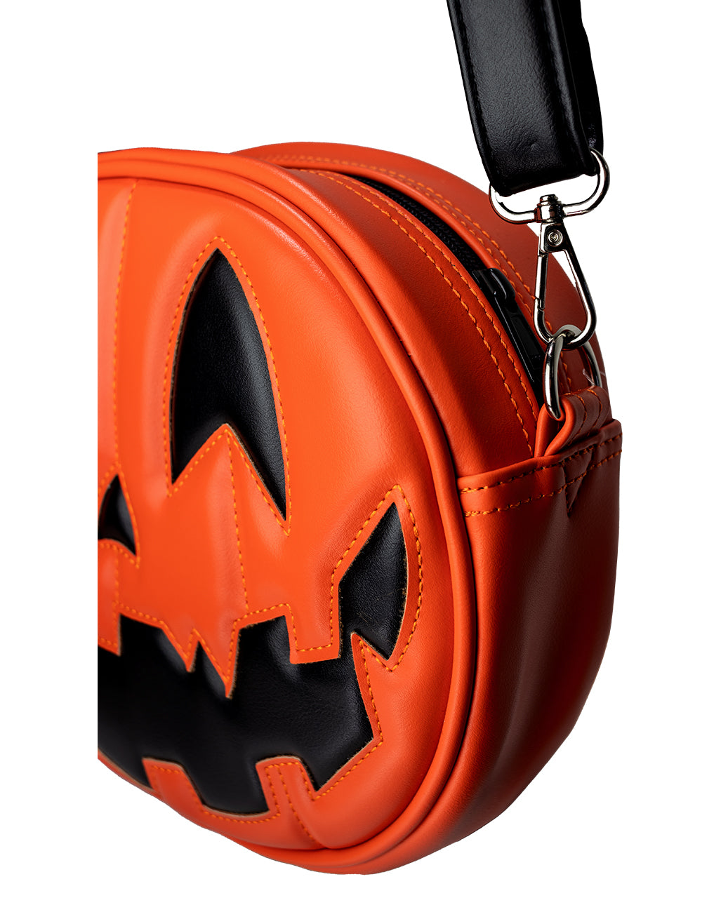 Orange Kürbis Handtasche