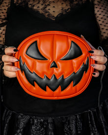 Orange Kürbis Handtasche