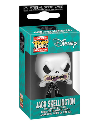Jack Skellington Scary Face Schlüsselanhänger Funko Pocket POP!
