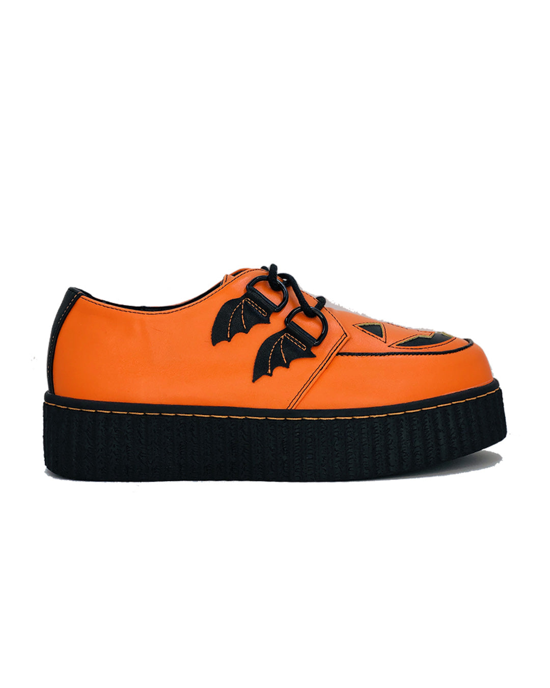 Orangefarbene Trick or Treat Jack O'lantern Creepers Schuhe
