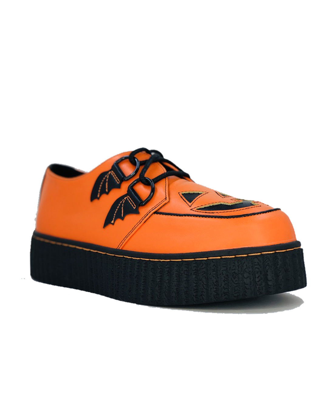 Orangefarbene Trick or Treat Jack O'lantern Creepers Schuhe
