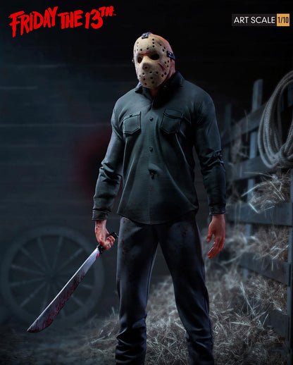Freitag der 13. Jason 1:10 Maßstab Statue