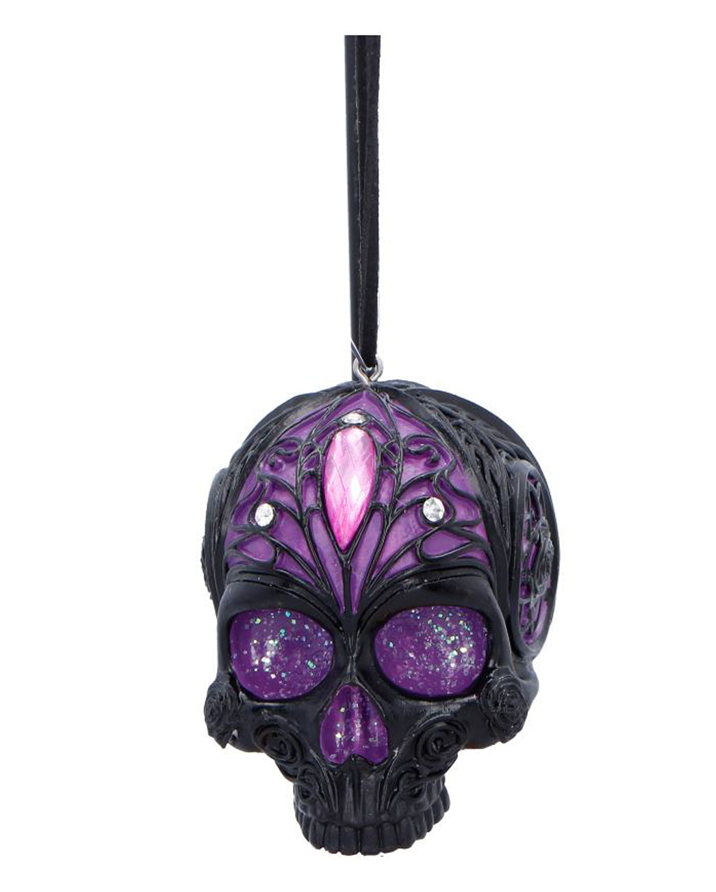 Jewelled Fate Totenkopf Hänge Ornament 6,5cm