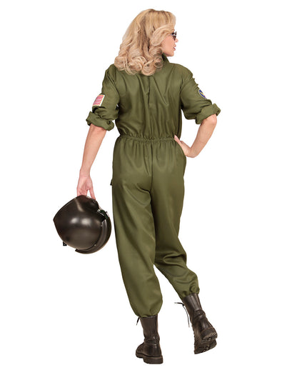 Kampfjet Pilotin Frauen Kostüm