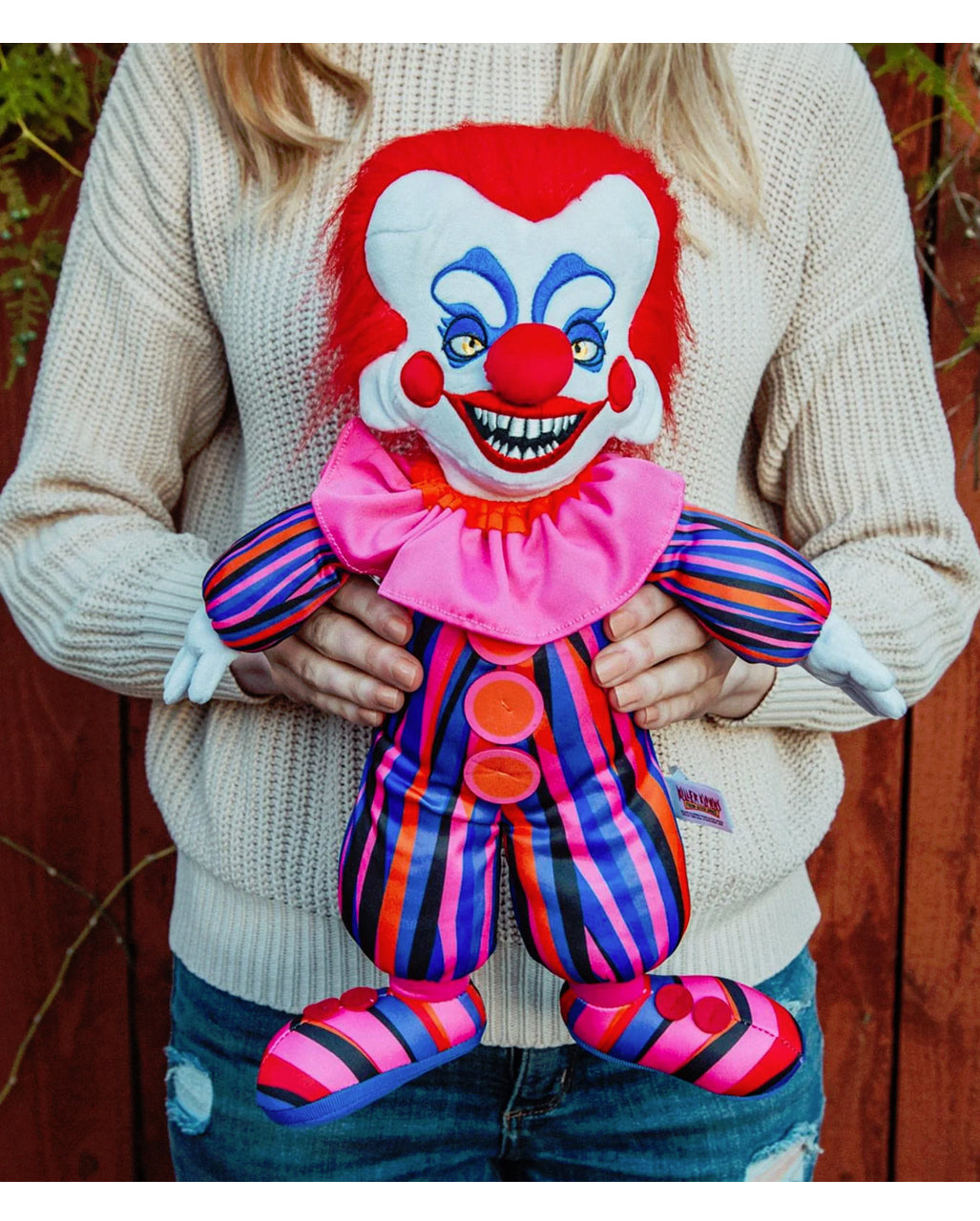 Killer Klowns from Outer Space Rudy Kuscheltier 35cm