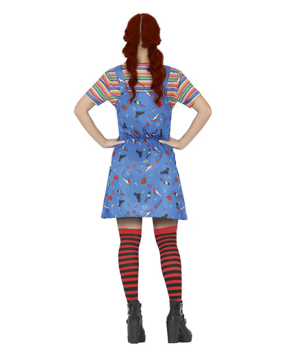 Mörderpuppe Kostümkleid für Damen