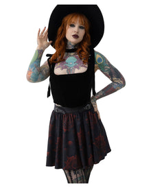 Blood Rose Skirt KILLSTAR