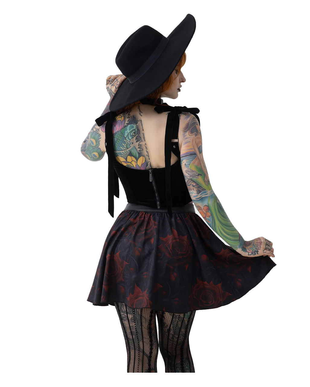 Blood Rose Skirt KILLSTAR