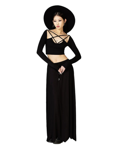 Himmlische Nacht Crop Top KILLSTAR