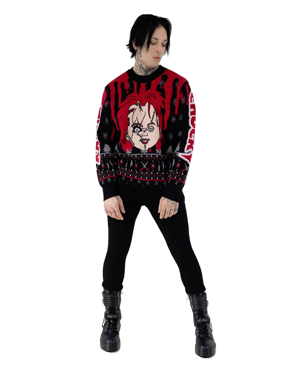 Chucky Wanna Play Strick Sweater KILLSTAR