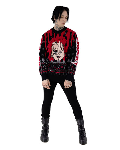 Chucky Wanna Play Strick Sweater KILLSTAR