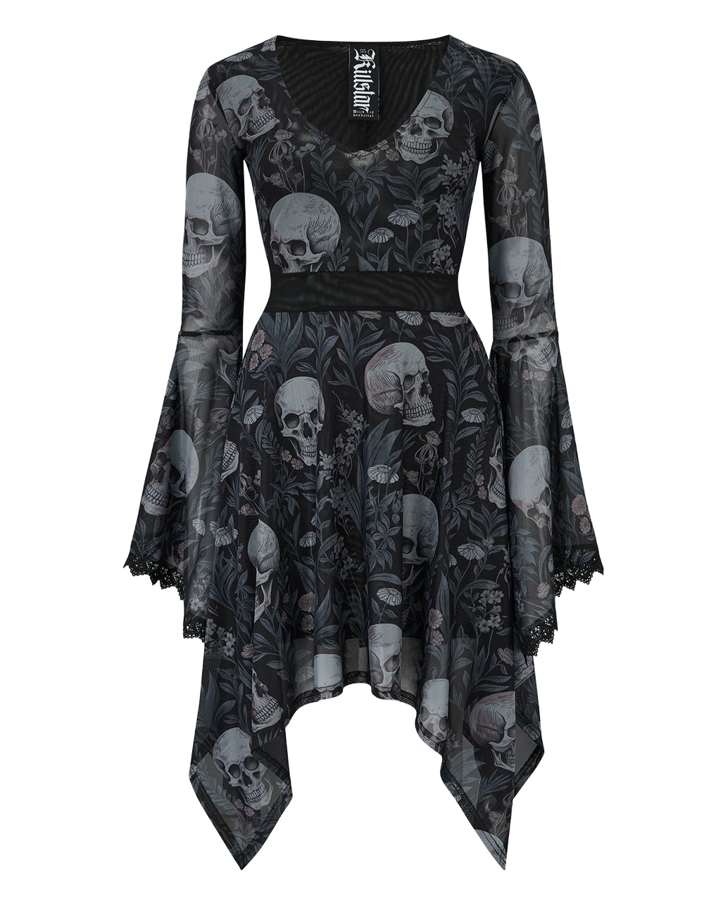 Death's Head Skater Kleid KILLSTAR