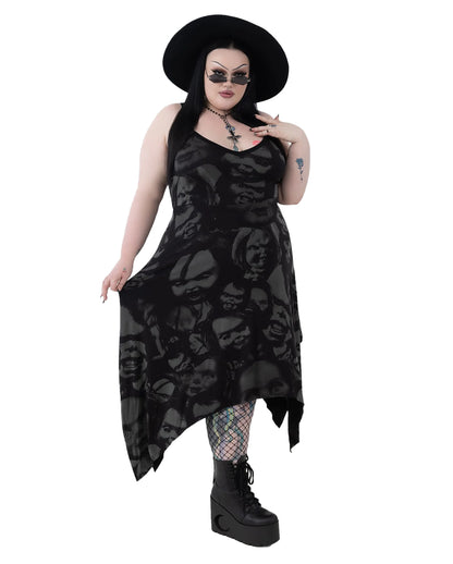 Devils Lair Midi Dress KILLSTAR