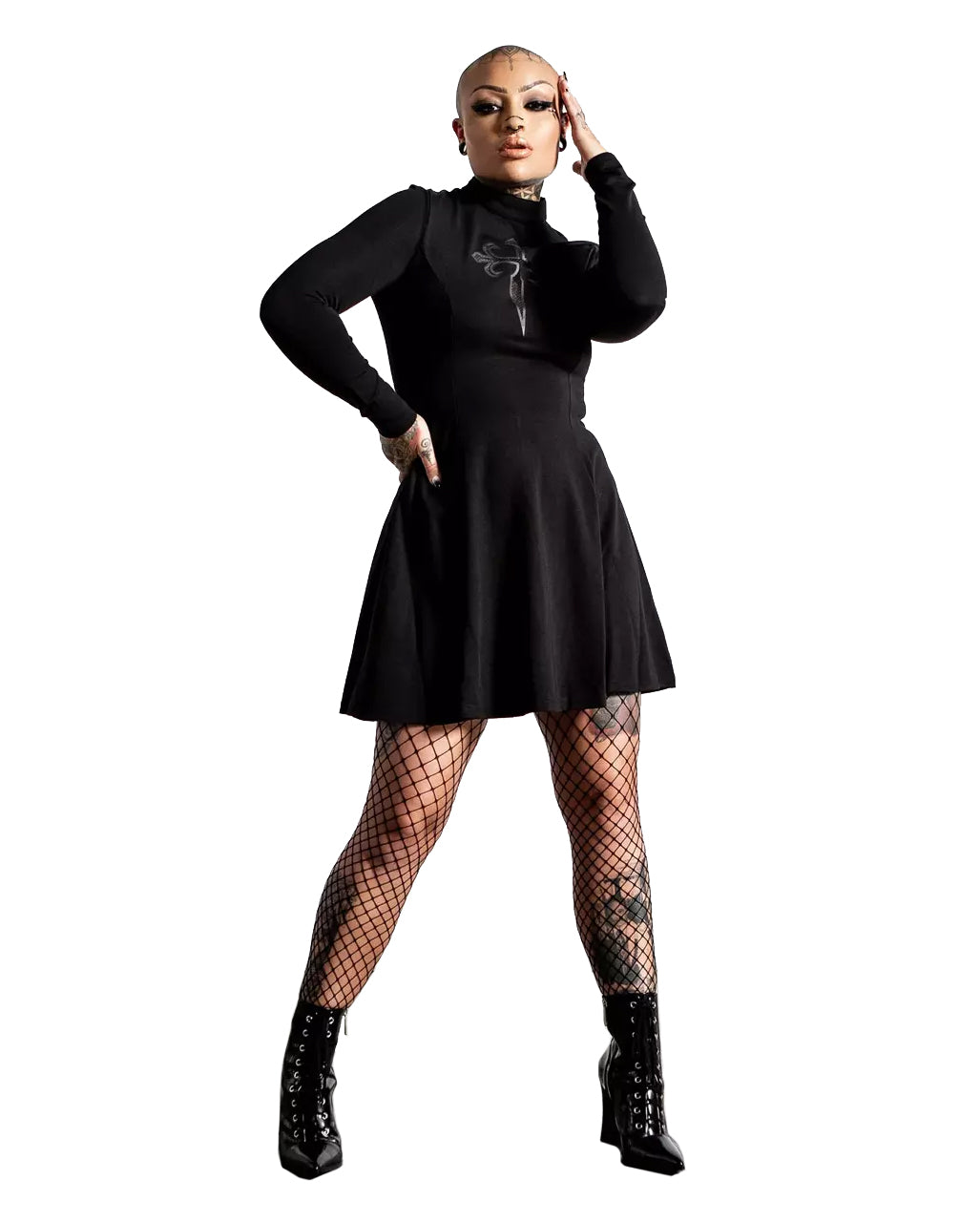 Evanna Kreuz Kleid KILLSTAR