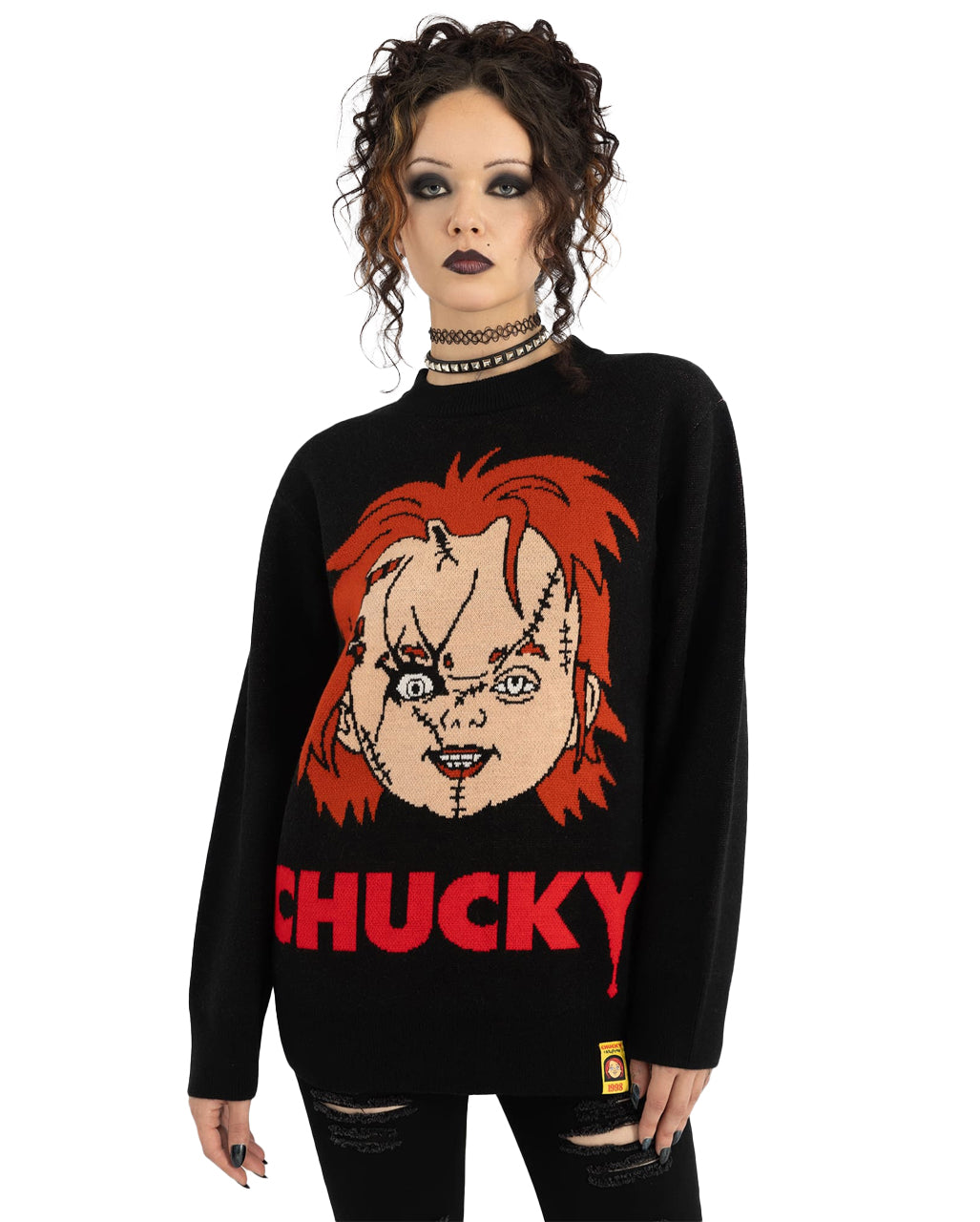 I Like to be Hugged Strickpullover KILLSTAR
